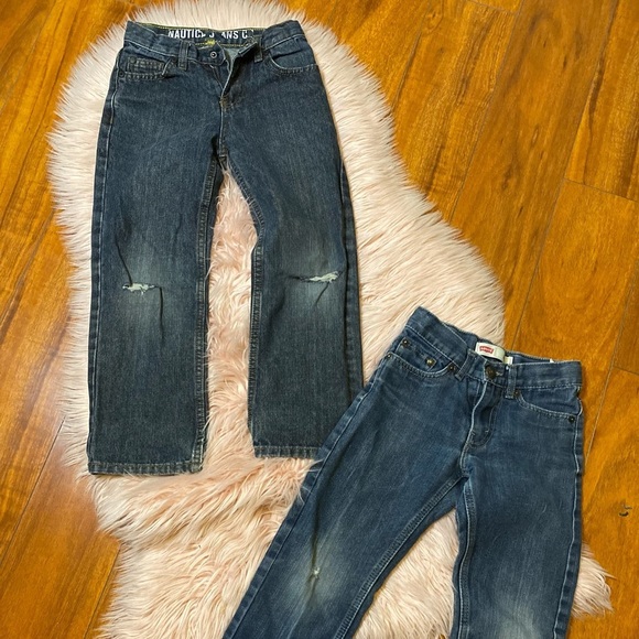Levi's Other - LOT Boys size 6 jeans Levi’s and Náutica